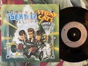 STRAY CATS UK Original 7inch SEXY + 17 ロカビリー ストレイキャッツ