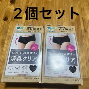 アクティブガード デオドラントタイプ Mサイズ レディース ブラック ロリエ