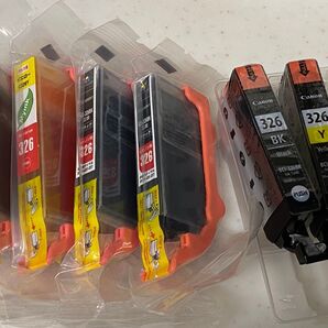 Canon インクカートリッジ BCI-326 2個」 と互換性のインク MYlink4個付きの出品です。