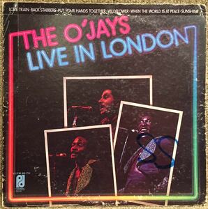 【JPN盤/Soul, Disco/盤質(EX-)/LP】The O'Jays The O'Jays Live In London / 試聴検品済