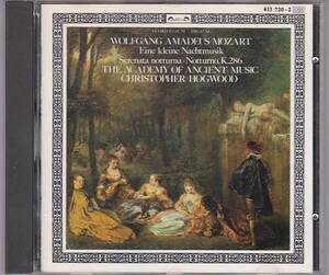 ★CD Mozart:Eine Kleine Nachtmusik モーツァルト:アイネ・クライネ・ナハトムジーク 西独盤CD