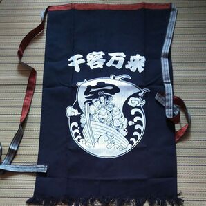 前かけレトロ 帆前掛け 先客万来