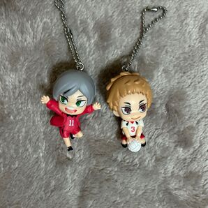 ハイキュー!! 音駒高校 灰羽リエーフ 夜久衛輔 でふぉフィグ 2個セット