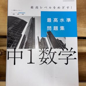 最高水準問題集 中1数学 (シグマベスト)
