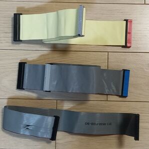 IDEフラットケーブル*2,フロッピーケーブル セット