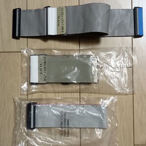 IDEフラットケーブル*2,フロッピーケーブル セット