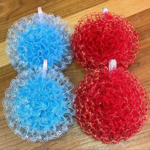 沖縄レースタワシ ラメ