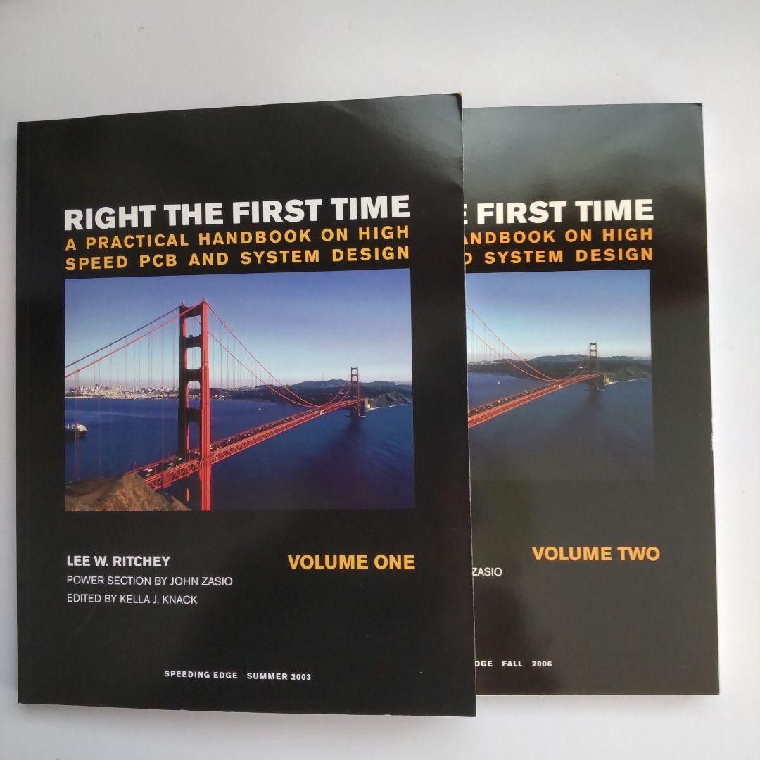 Right the First Time 2冊 洋書 signal integrity シグナル インテグリティ 高速 信号 回路