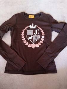 ジューシークチュール　JUICY COUTURE 長袖Tシャツ　ボルドー