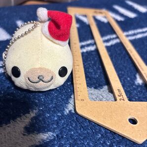 クーポン取得で500円OFF 希少 サンエックス まめゴマぬいぐるみキーチェーンマスコット クリスマス