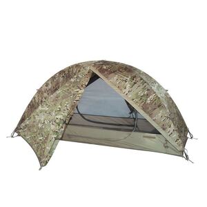 カーボンポール仕様【米軍採用個人用テント】LITEFIGHTER TENT 1 個人用シェルターシステム *マルチカム/1人用/未使用品