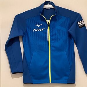 【新品】ミズノ N-XT ジャージ ジャケット(Sサイズ)トレーニングウェア 水色