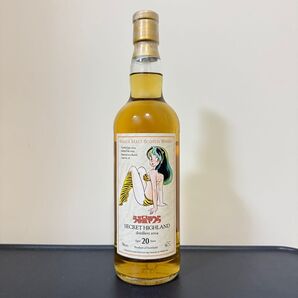 『うる星やつら』 ラベル シークレットハイランド 2004 20年 51.7% 700ml ウイスキーミュウ