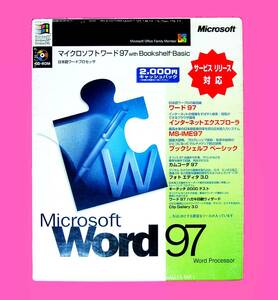 【595】 Microsoft Word 97 未開封 マイクロソフト ワード 文書作成 ソフト ワープロ キータッチ カムコーダ フォトエディタ 4988648068353