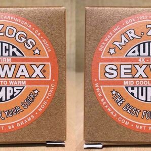 セックスワックスクイックハンプス☆春秋 4X オレンジラベル2個 SEXWAX