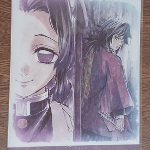 鬼滅の刃 那田蜘蛛山編 冨岡義勇・胡蝶しのぶ クリアファイル ufotable 提供イラスト