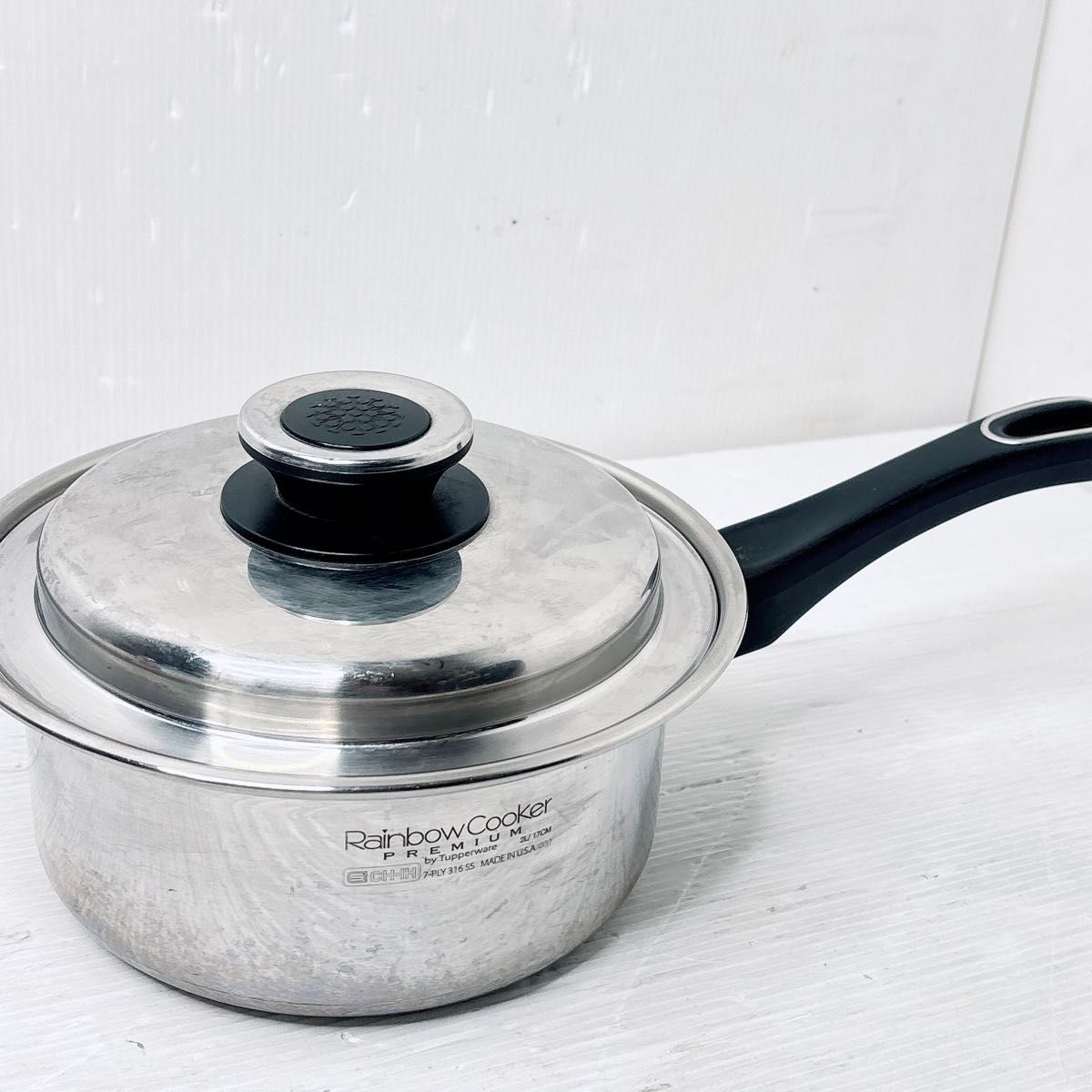 タッパーウェア レインボークッカー13cm片手鍋 楽天市場】◇Tupperware タッパーウェア レインボークッカー