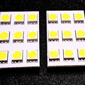 シェアスタイル ノア ヴォクシー 90系 専用 LEDラゲッジランプ 2p 互換品 シャンデリアホワイト