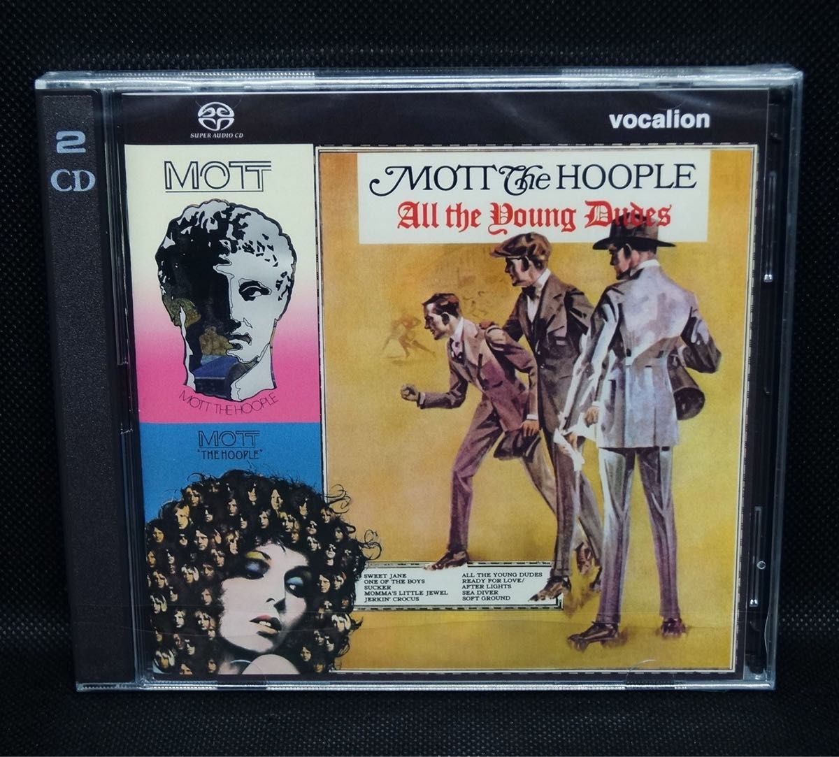 【SACD】Mott the Hoople「The Hoople, All The Young Dudes & Mott」モット