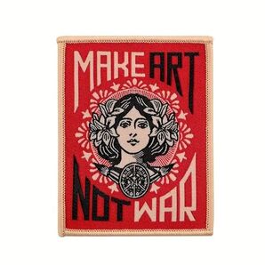 Make Art Not War(戦争ではなく芸術を) ワッペン 激レア ヴィンテージ パッチ