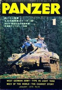 PANZER（パンツァー）No. 43 1979年1月号