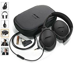 Bose QuietComfort 25 Acoustic Noise Cancelling headphones - Apple devices SPECIAL EDITION TRIPLE BLACK