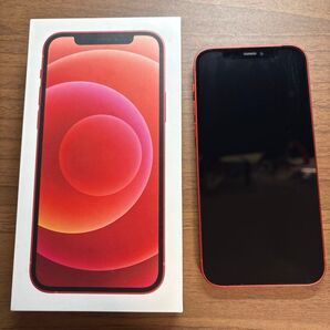 iPhone 12 レッド 128GB 箱付き全付属品付き