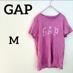 GAP ギャップ Tシャツ 【M】 ピンク 半袖 レディース トップス