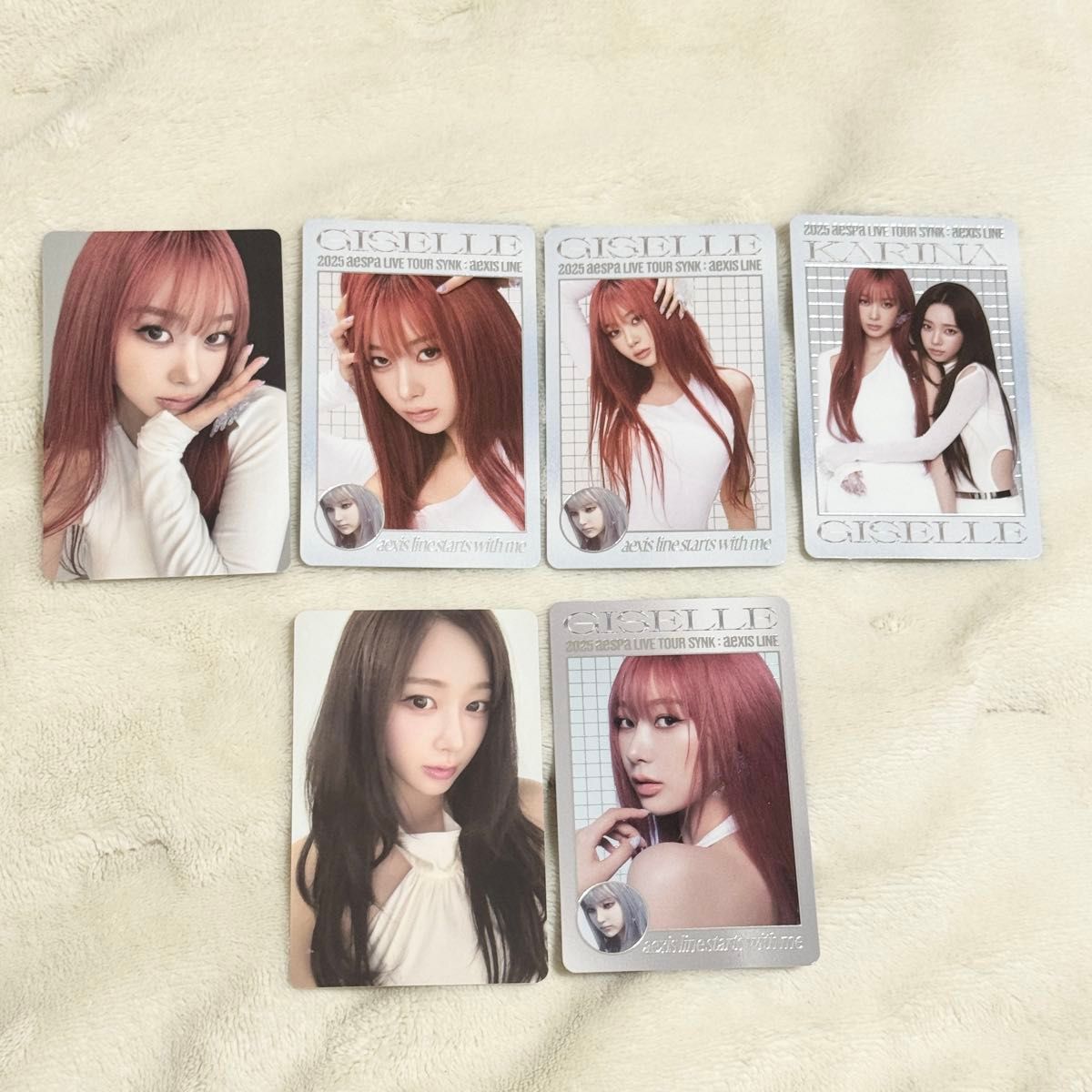 aespa ソウルコン SYNK ラントレ　トレカ　8枚　コンプ　セルカ aespa ソウルコン SYNK ラントレ トレカ 8枚 コンプ セルカ