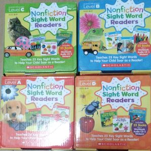 Scholastic Nonfiction Sight Word Readers サイトワードリーダーズ ノンフィクション CD