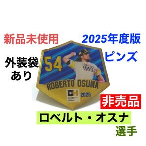 福岡 ソフトバンクホークス SoftBank HAWKS ホークス ピンズ ピンバッジ ピンバッチ ロベルト・オスナ 非売品