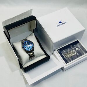 カシオ オシアナス CLASSIC 腕時計 電波ソーラー OCW-T2600-2A2JF シルバー 男性 CASIO メンズ