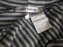 CAHIER SAUVAGE　春秋物カットソーセット　グレー　LL_画像5