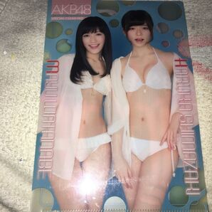 元AKB48 渡辺麻友 島崎遥香 クリアファイル