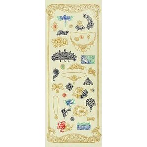 注染 手ぬぐい アンティークジュエリー 梨園染 日本製