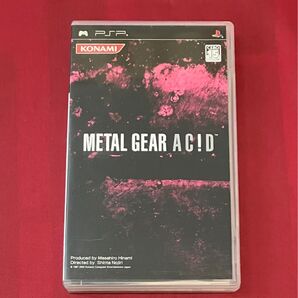 【PSP】メタルギアアシッド METAL GEAR ACID