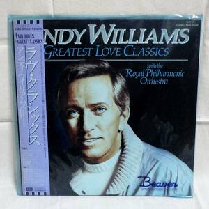 【帯あり】Andy Williams Greatest love classics 国内盤