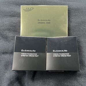 Ex:beaute エクスボーテ ファンデーション 2個セット 15周年記念ケース