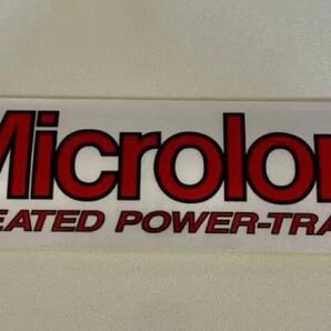 マイクロロン 2種 ステッカー 新品
