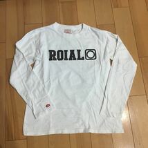 roial ロイアル 長袖 Tシャツ ロンT ロゴ　レディース　L_画像1