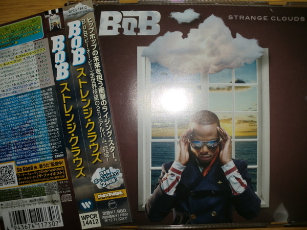 美品日本盤 B.O.B [Strange Clouds][South] morgan freeman lil wayne chris brown t.i. nicki minal trey songz playboy tre