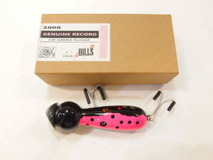 レコード　RECORD x BILLS 　ハンドメイド トップウォータールアー (299-544