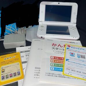 値段交渉可。ニンテンドー3DS LL ピンク 充電器 ARカード 説明書付き
