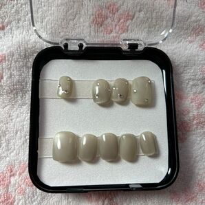 リピネイル RIPI NAIL ネイルチップ シルバー