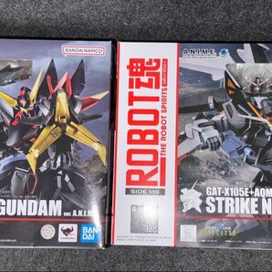 ROBOT魂 SIDE MS ストライクノワールガンダム ブリッツガンダム ver. A.N.I.M.E. 2体セット ロボット魂