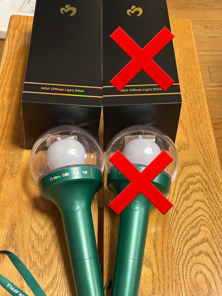 MGA Official Light Stick 2個セット　ミセス　ペンライト 002_MGAOfficialLightStick_2_cb
