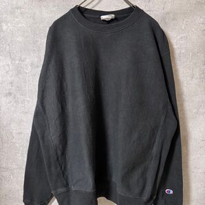 チャンピオン Champion リバースウィーブ スウェット ブラック
