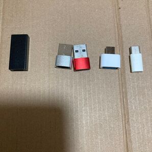 USB変換アダプタ Type-C microUSB 5個セット まとめ売り