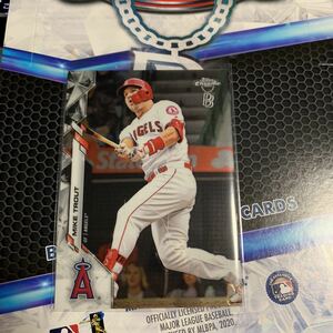 2020 topps chrome ben baller mike trout