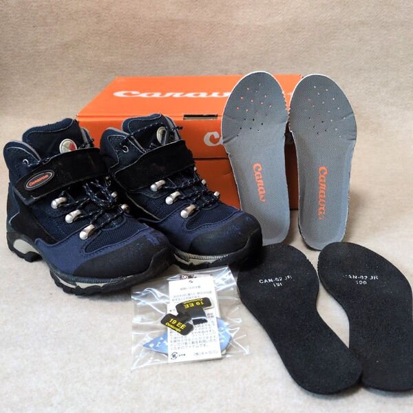 caravan キャラバン トレッキングシューズ 登山 靴 19cm 子供用